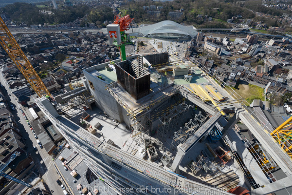 tour des finances à Liège